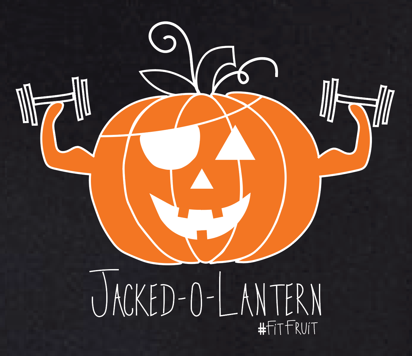 Jacked-O-Lantern Crop Hoodie