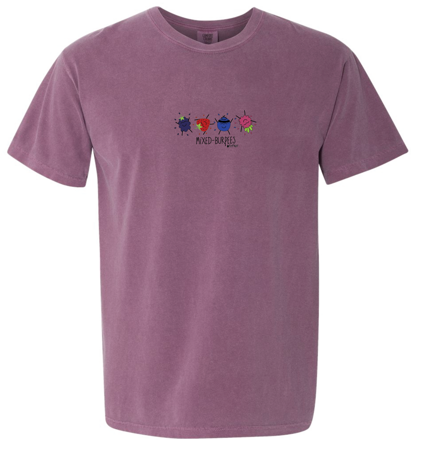 Mixed Burpees Purple Tee