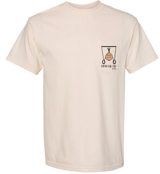 Onion Ring Dips Pocket Tee
