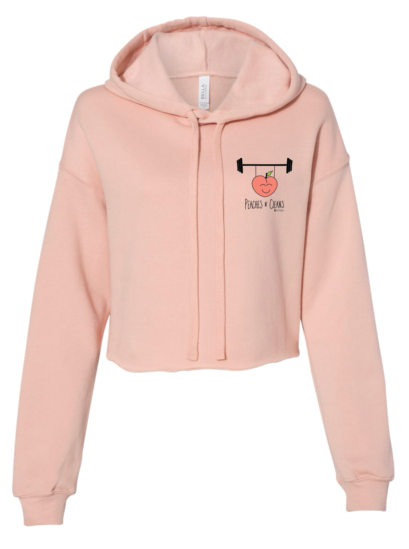 Peaches N' Cleans Crop Hoodie