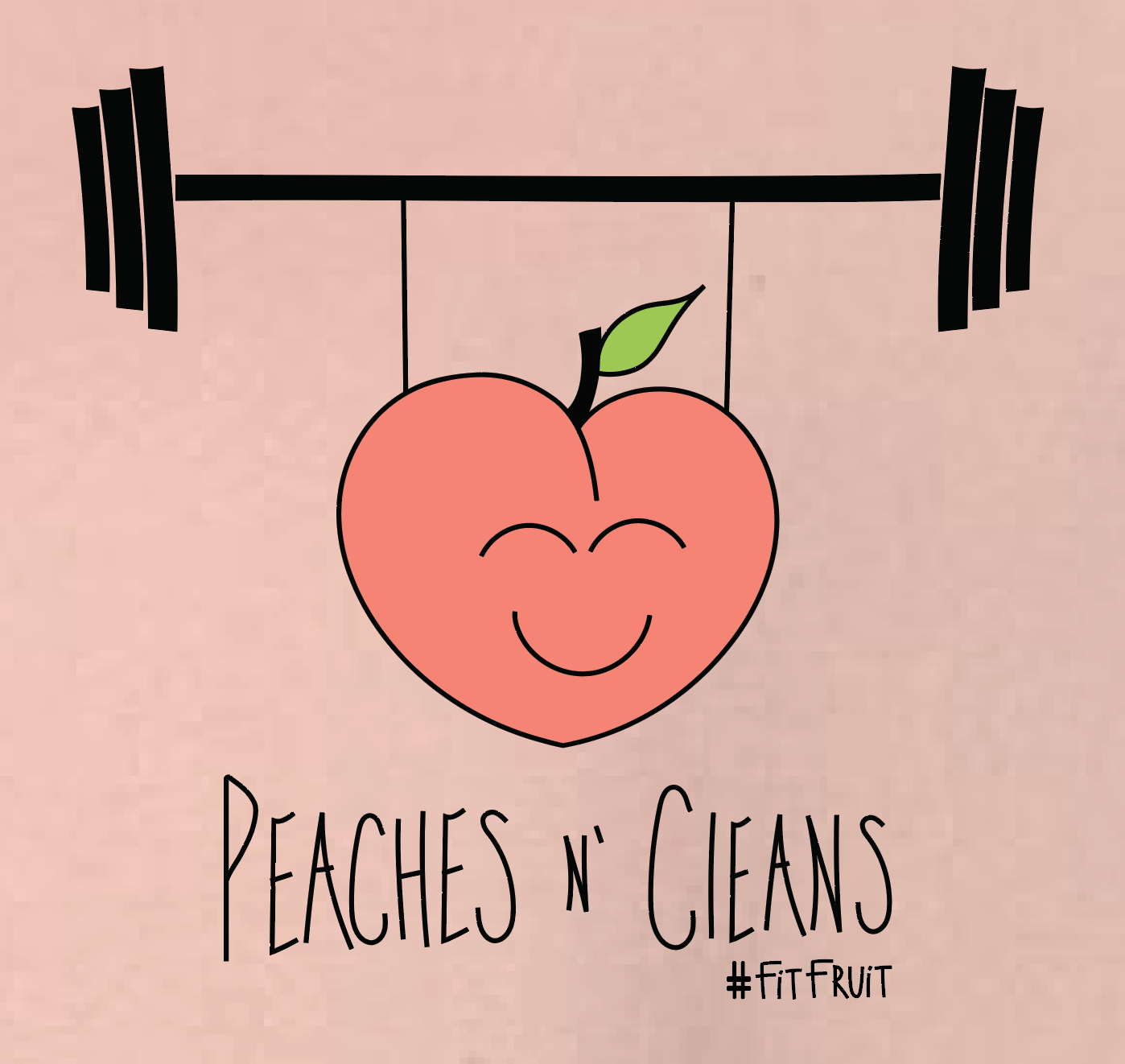 Peaches N' Cleans Crop Hoodie