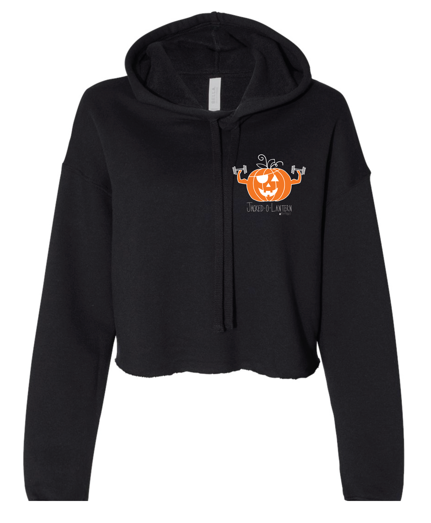 Jacked-O-Lantern Crop Hoodie