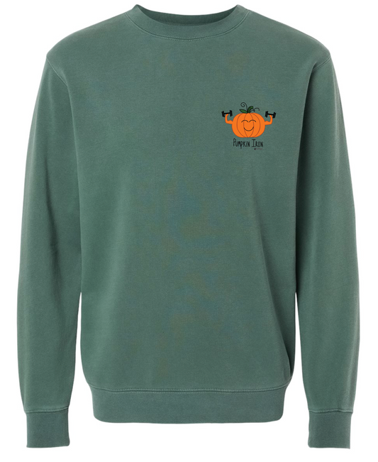 Pumpkin Iron Crewneck Sweatshirt
