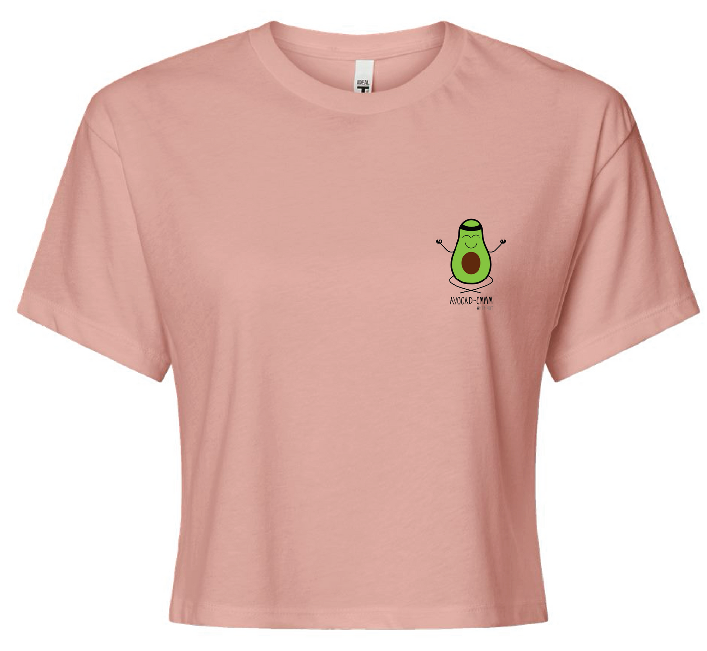 Pink Crop Tee- (Multiple fruit options)