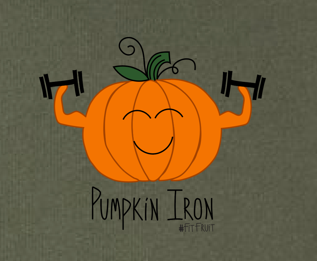 Pumpkin Iron Crewneck Sweatshirt