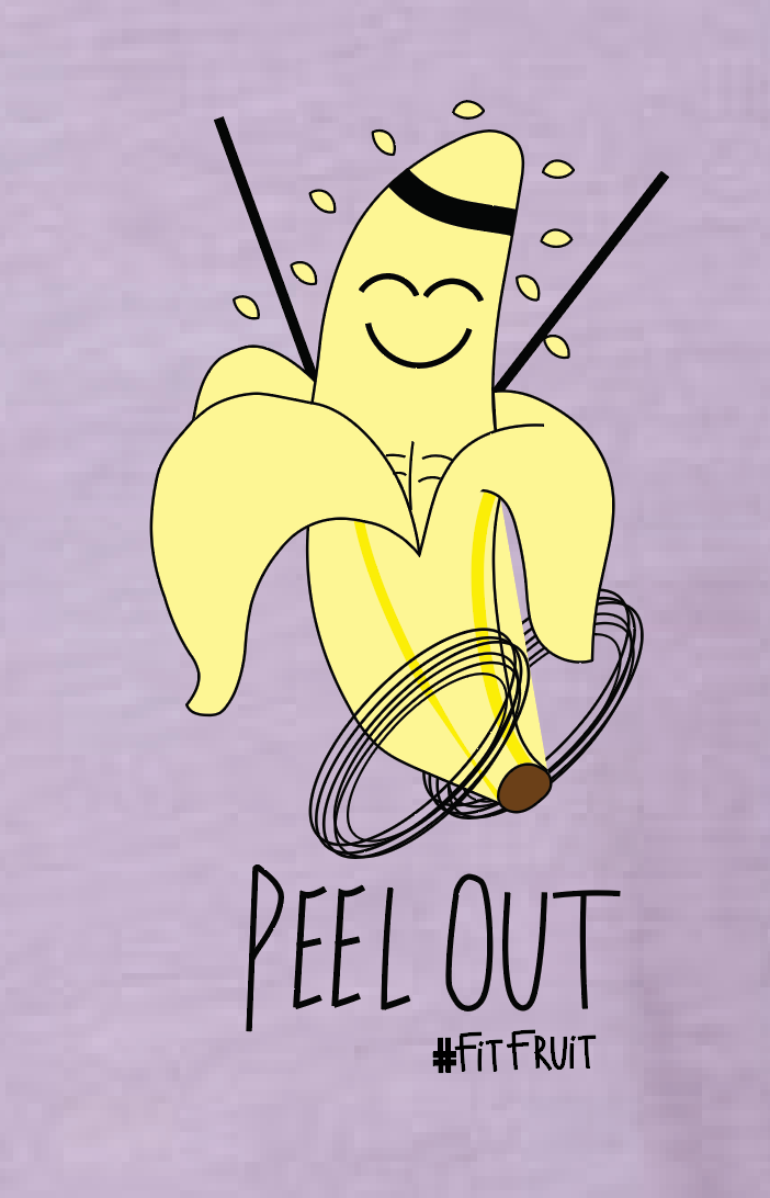 Peel Out Banana Tee