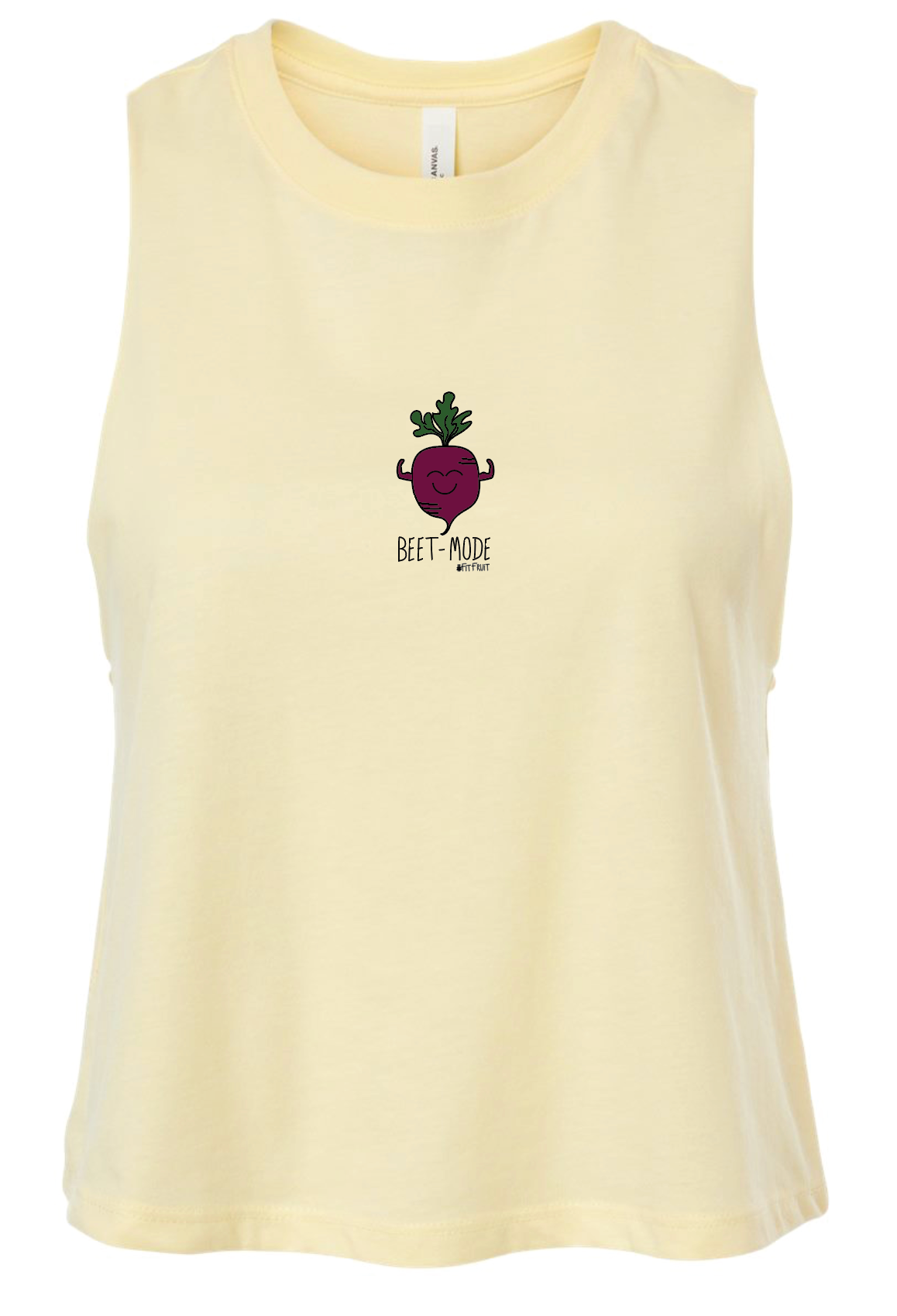 Beet Mode Crop Tank