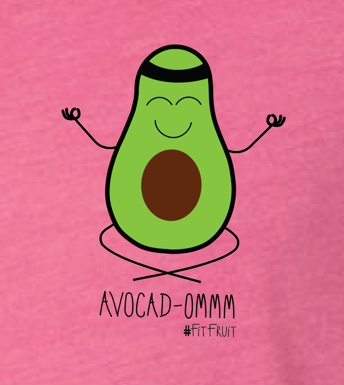 Avocad-ommm Pink Tee