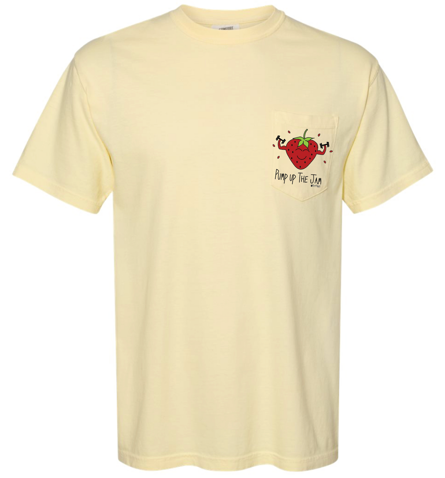 Pump Up the Jam Strawberry Tee